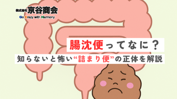 腸沈便ってなに?知らないと怖い“詰まり便”の正体を解説