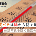 夏バテは腸から防ぐ時代！体調不良を防ぐ腸活のすすめ